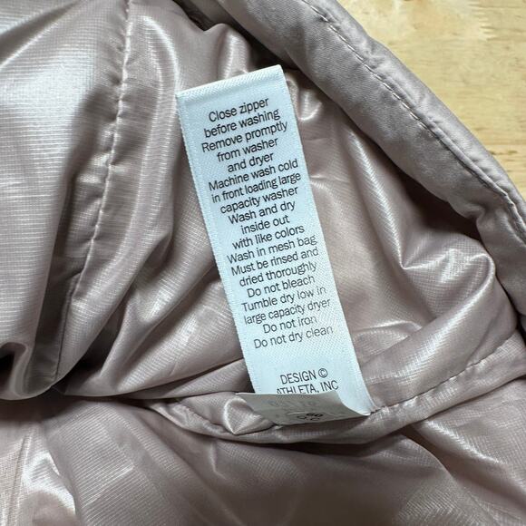 Athleta Women's Downabout Vest Goose Down Light Purple/Pink Size XXS EUC - Picture 5 of 6